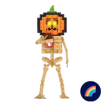 Pot Pumpkin | Rainbow